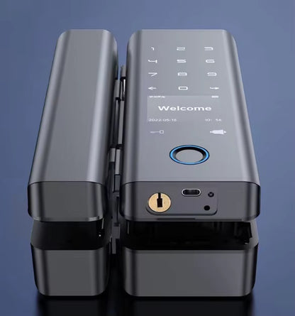 Digital Sliding Smart Glass Door Lock TUYA WiFi  APP Control for Office Apartment Resident House TDM-G20