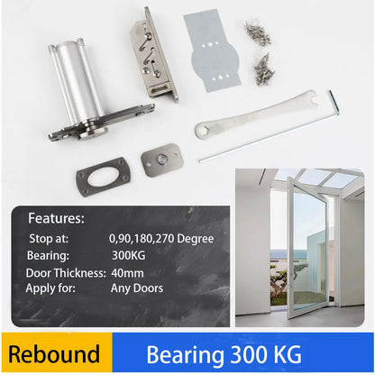 300KG Heavy Door Bearing Pivot Parts Stainless Steel with Advanced Technology and Design It Can Rebound