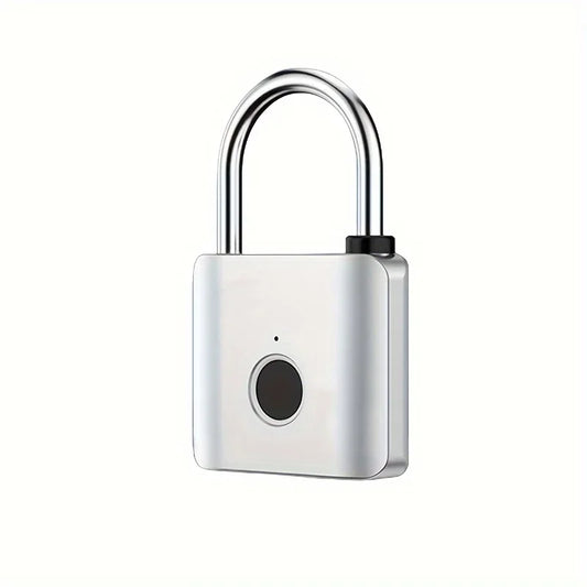 Fingerprint Padlock Metal Keyless Fingerprint Lock with USB Charging Port, Waterproof for Luggage From Tdmlock Manufacturer