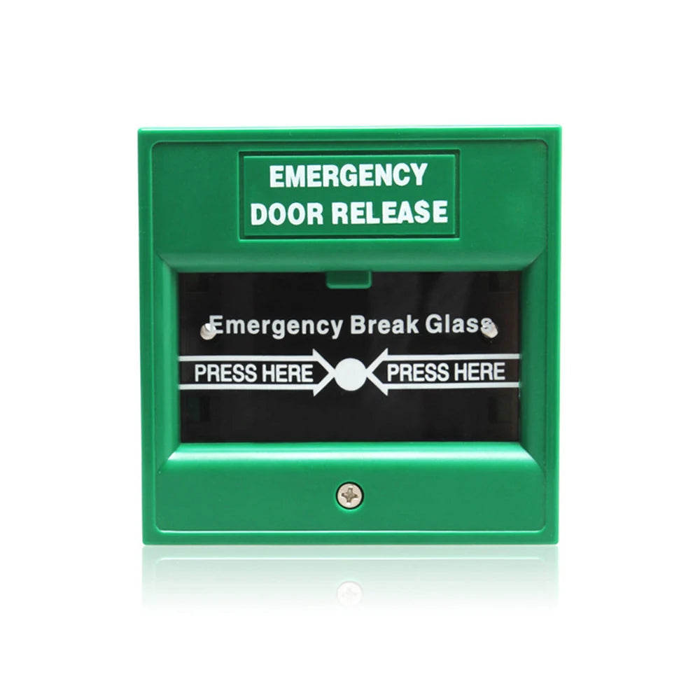 Fireproof Emergency Door Release Glass Break Door Exit Button for Fire Alarm System