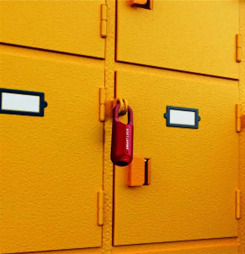 High Security Padlock Finger Print Padlock Portable Mini Biometric Pad Lock Keyless Luggage Gym Cabinet Electronic Smart Padlock