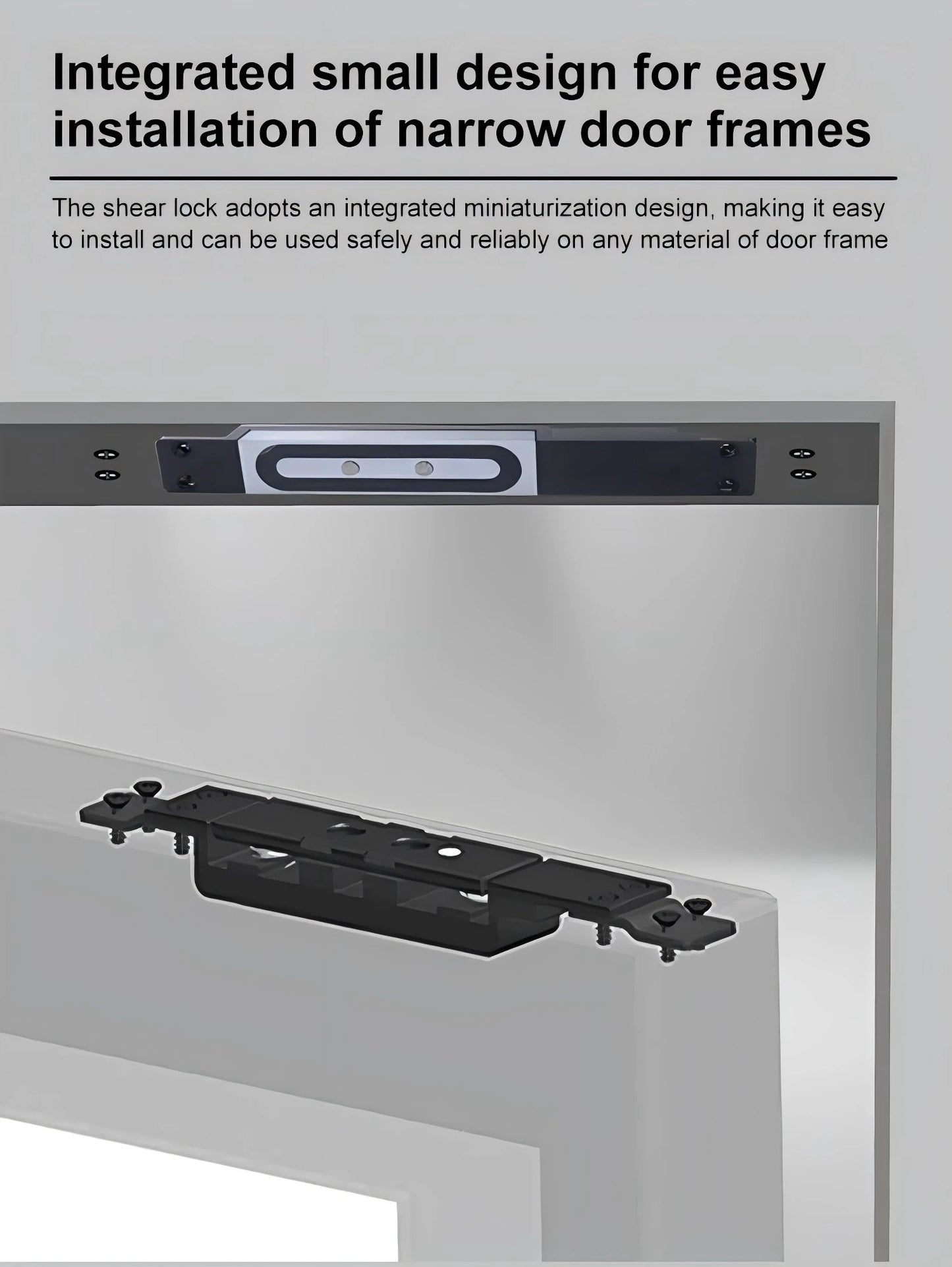 1200 KGS Force Shear Electromagnetic Lock for Big Door Gate Waterproof and Explosion Proof