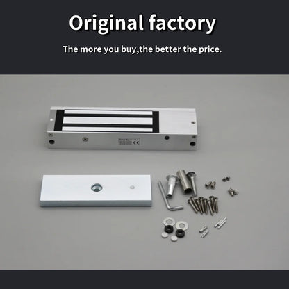500KGS/1100 LBS Electric Magnetic Lock,Electromagnetic Door Lock Holding Force for Door Access Control System,Single Door 12V