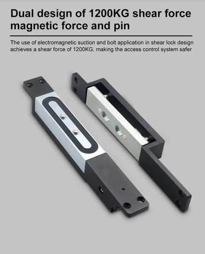 1200 KGS Force Shear Electromagnetic Lock for Big Door Gate Waterproof and Explosion Proof