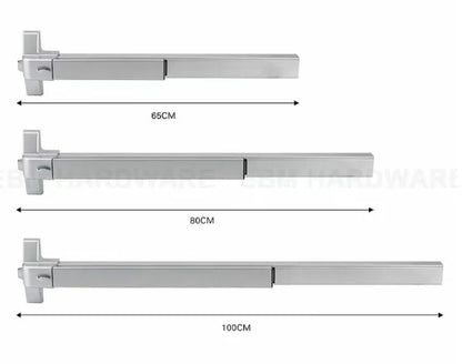Matte Black Fire Door Touch Panic bar Exit Device, Fire Door Push bar Panic Lock, Emergency Exit Panic bar