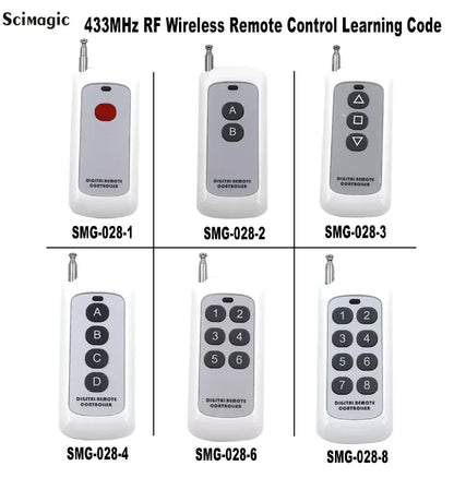 The Best Long Range 433Mhz Wireless Remote Control 1527 Learning Code Transmitter for Water Proof for Smart Lock