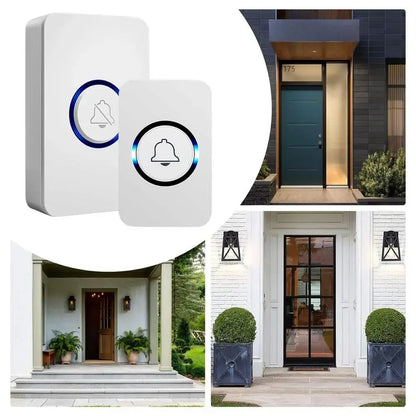Simple Smart Door Bells Easy Installation  Wireless Connection Energy Saving Battery Operated  Multi-functional Door Bell