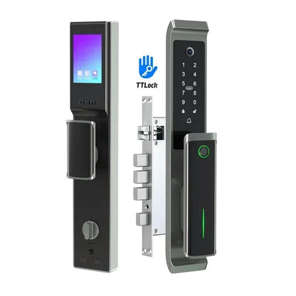 TTlock App Full Automatic Smart Door Lock With G2 Gateway Support Face Recognition for Main Door From TDM Factory Manufacturer