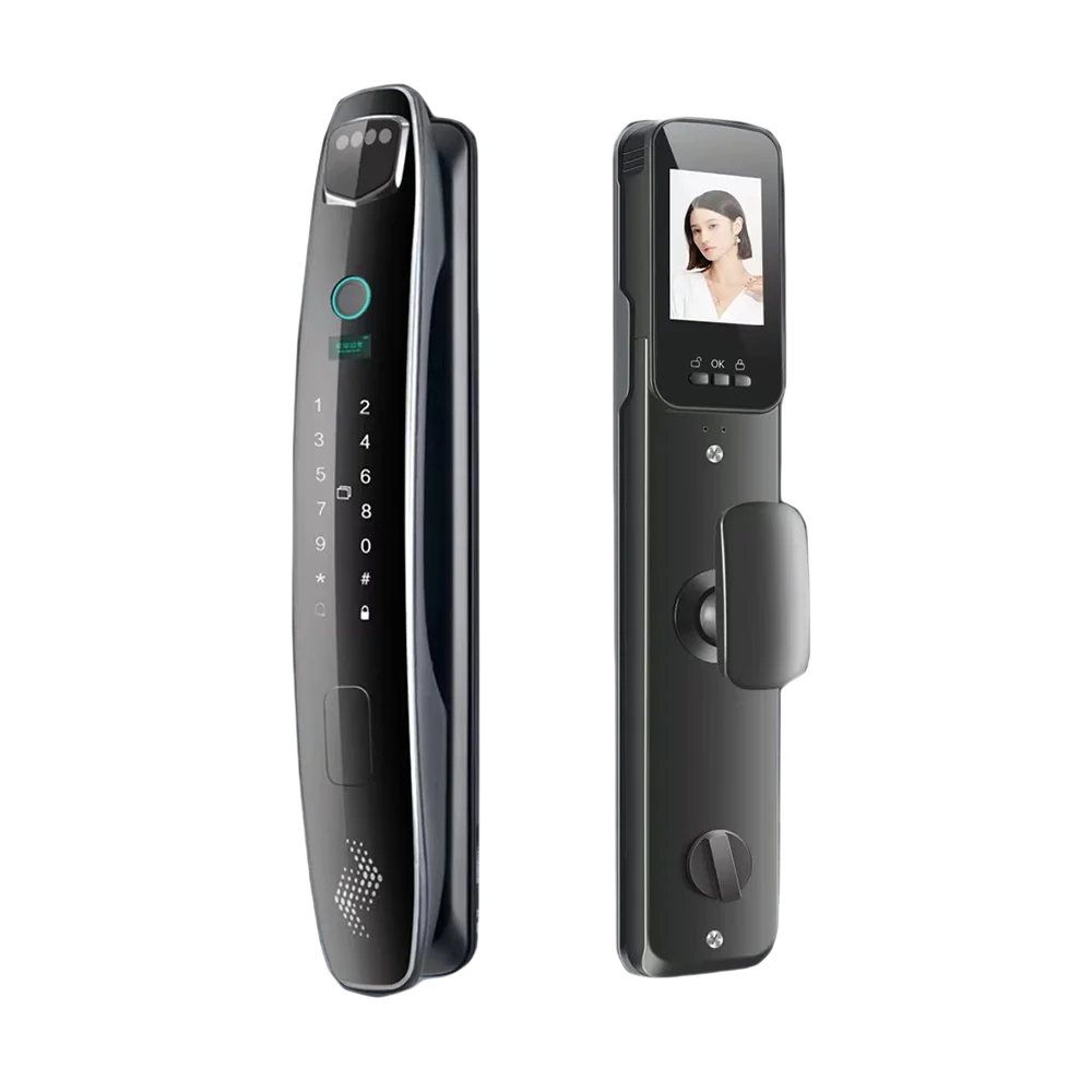 Face ID Recgnition Smart Door Lock with Fingerprint Password IC Card Tuya Wifi Unock Way Apartment Home Intelligent Smart Lock