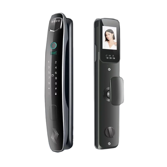 Face ID Recgnition Smart Door Lock with Fingerprint Password IC Card Tuya Wifi Unock Way Apartment Home Intelligent Smart Lock