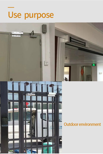 Custom Electromagnetic Lock With 500KGS Holding Force Anti-Acid Salt Waterproof for Seaside High Humidity Environment House Door