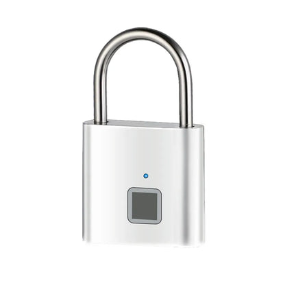 Keyless Fingerprint Pad Lock IP54 Waterproof Smart Fingerprint Cabinet Lock Electronic Biometric FingerPrint Padlock for Luggage