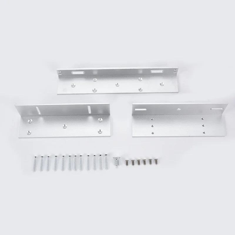 ZL Shaped Bracket for 280kg/600lbs or 180KG/350lbs Electromagnetic Lock EM Lock for Door Access Controller System