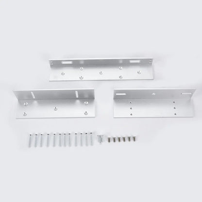 ZL Shaped Bracket for 280kg/600lbs or 180KG/350lbs Electromagnetic Lock EM Lock for Door Access Controller System