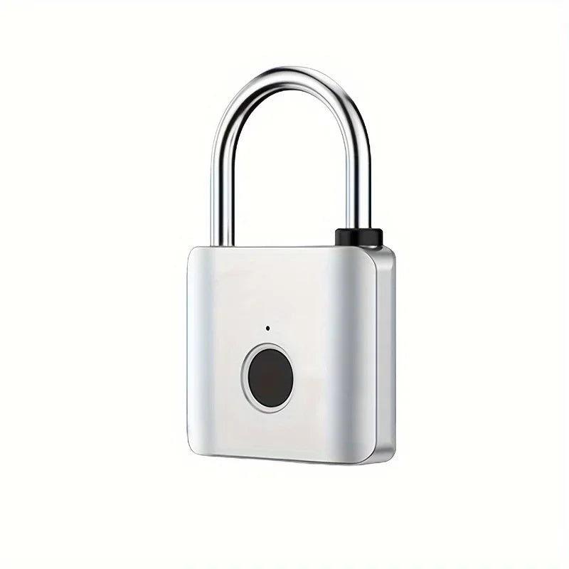 Fingerprint Padlock Metal Keyless Fingerprint Lock with USB Charging Port, Waterproof for Luggage From Tdmlock Manufacturer