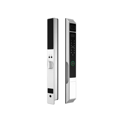 Face ID Fully Automatic Waterproof Outdoor Tuya Wifi Lock Aluminum Smart Sliding Door Lock Slim Fingerprint Electronic Lock