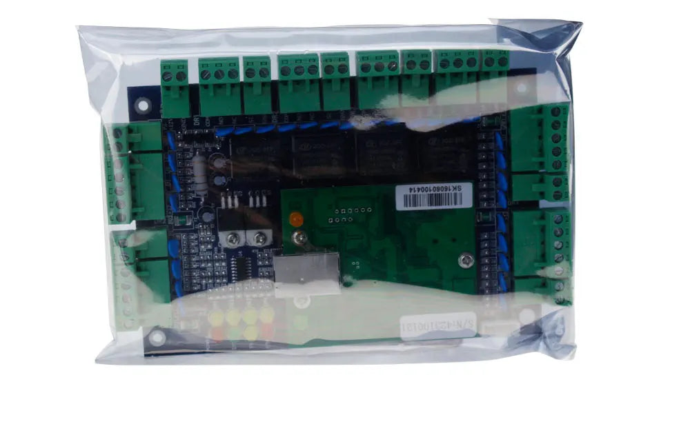 4 Doors Access Control System Core Control Components with 110V-240V Power Supply Box and TCP/IP Network Access Control Panel