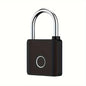 Fingerprint Padlock Metal Keyless Fingerprint Lock with USB Charging Port, Waterproof for Luggage From Tdmlock Manufacturer