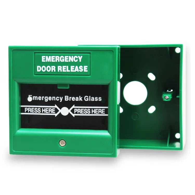 Fireproof Emergency Door Release Glass Break Door Exit Button for Fire Alarm System
