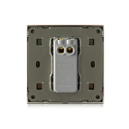 12V 24V  Golden Color Access Control Switch Exit Button Touch Switch for Electronic Lock