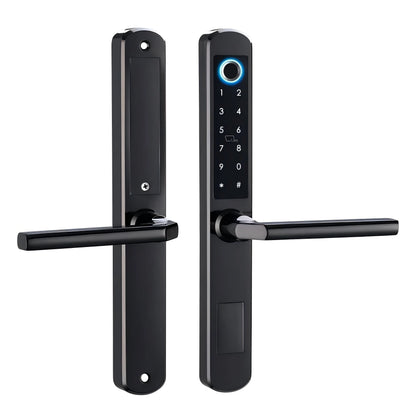 Aluminum Water Proof TT Lock Home Smart Control Wifi Smart Door Lock Smart Digital Lock Safe for Home Hotel Office School