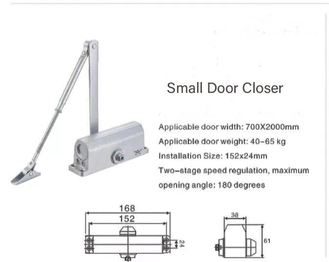 Motor Door Closer Automatic Door Control for Gate Door