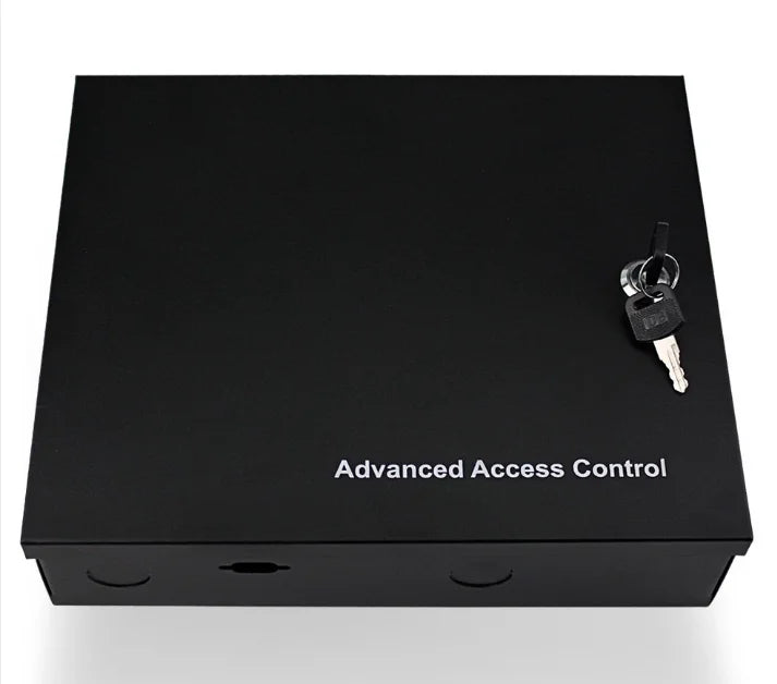 4 Doors Access Control System Core Control Components with 110V-240V Power Supply Box and TCP/IP Network Access Control Panel