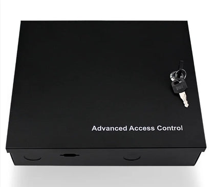 4 Doors Access Control System Core Control Components with 110V-240V Power Supply Box and TCP/IP Network Access Control Panel
