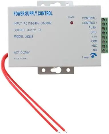 Access Control System Kit with 280kg Electric Magnetic Lock 110-240V AC to 12v DC 3A 36w Power Supply Entry Keypad EXIT Button