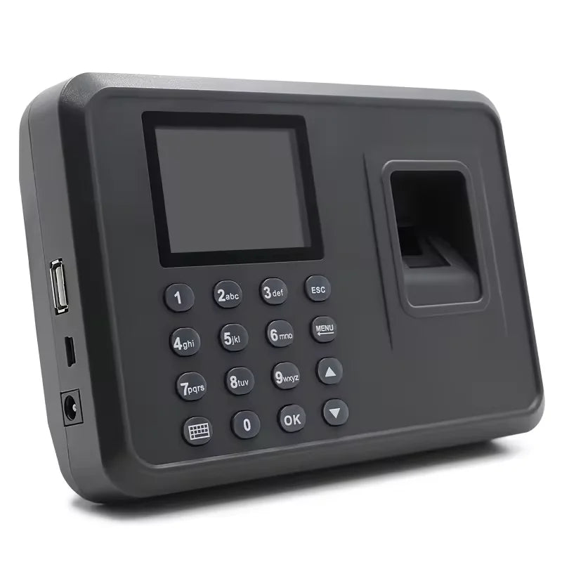 Employee Time Attendance System Device Biometric Fingerprint Recognition Scanner Time Devices No Internet Simple Installation