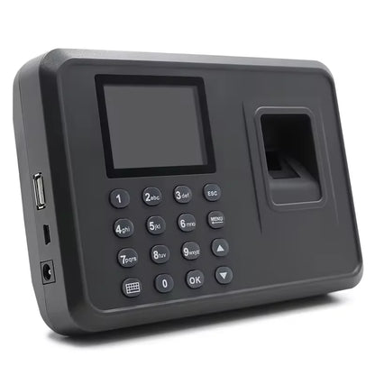 Employee Time Attendance System Device Biometric Fingerprint Recognition Scanner Time Devices No Internet Simple Installation