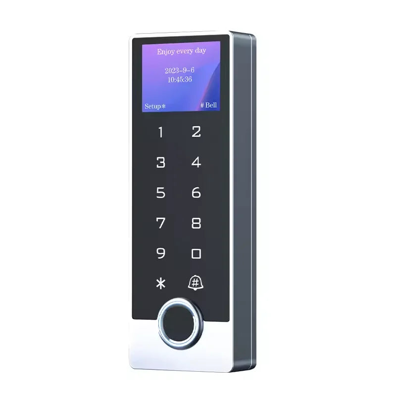 IP68 Waterproof Metal Biometric Fingerprint Access Control Wifi Tuya APP Password Fingerprint RFID Card Access Control System