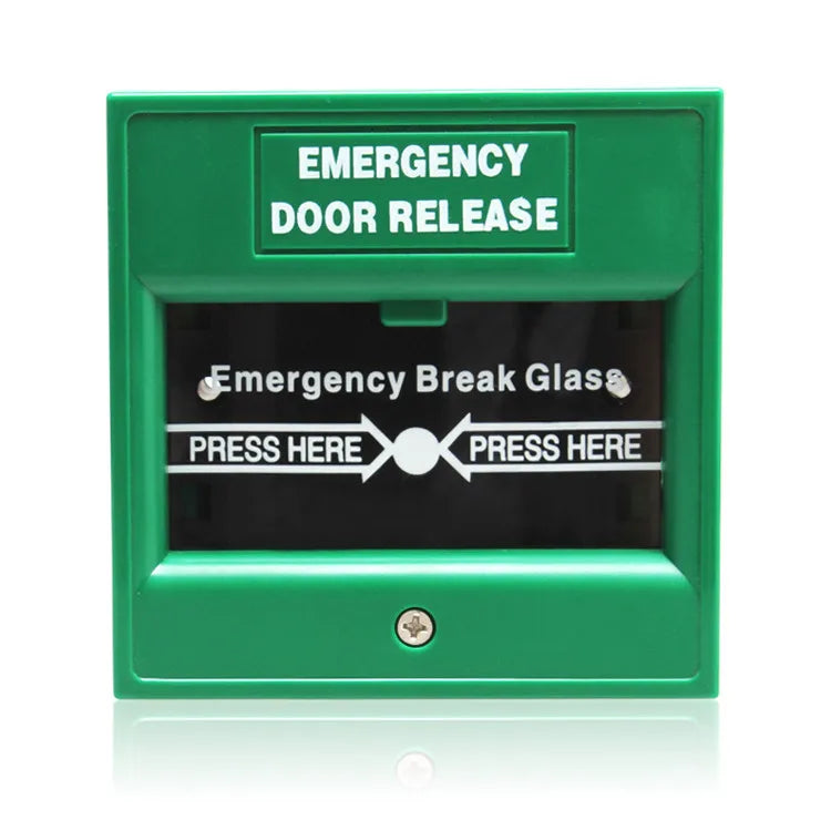 Fireproof Emergency Door Release Glass Break Door Exit Button for Fire Alarm System