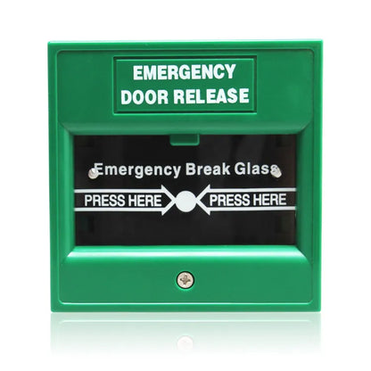 Fireproof Emergency Door Release Glass Break Door Exit Button for Fire Alarm System