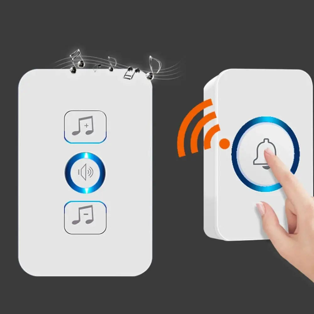 Simple Smart Door Bells Wireless Installation Blue Tooth Connection No Need Wifi Internet Lower Energy Running Battery Door Bell
