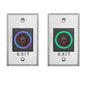12V 24V  Touchless Access Control Switch Exit Button 433MHz Remote Control No Touch Switch for Electronic Lock