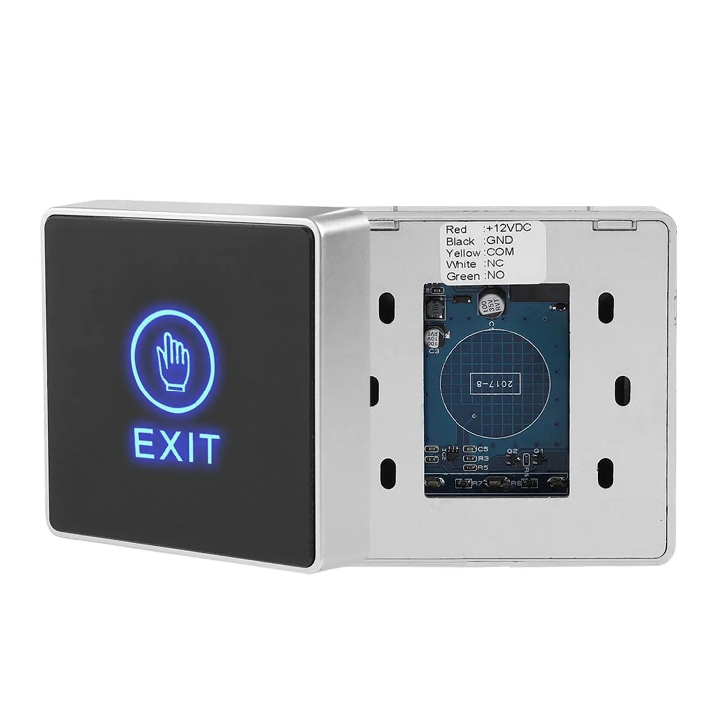 12V 24V Touch Access Control Switch Exit Button for Electronic Lock Easy Installation Style