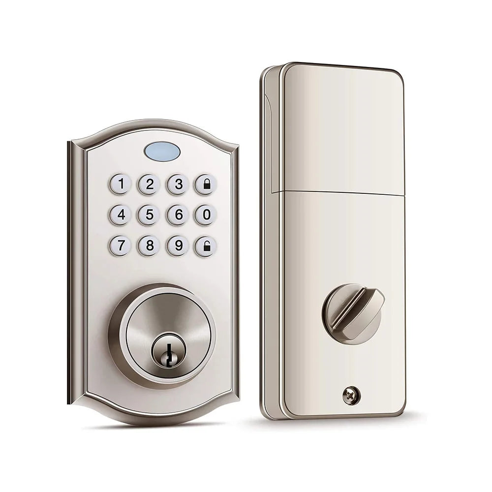 Automatic Fingerprint Smart Door Lock with Keypad Smart Deadbolt Lock for Hotel Home Apartment and Home Door