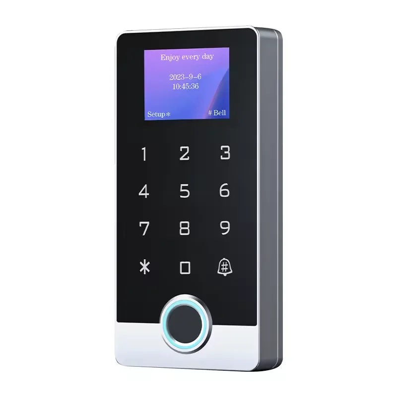 IP68 Waterproof Metal Biometric Fingerprint Access Control Wifi Tuya APP Password Fingerprint RFID Card Access Control System