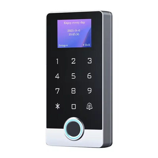 IP68 Waterproof Metal Biometric Fingerprint Access Control Wifi Tuya APP Password Fingerprint RFID Card Access Control System
