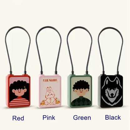 Smart Fingerprint Padlock Suitcase Luggage New Metal Code Lock Mini Fingerprint Keyed Anti-Theft Lock From Tdmlock Manufacturer