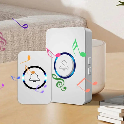 Simple Smart Door Bells Easy Installation  Wireless Connection Energy Saving Battery Operated  Multi-functional Door Bell