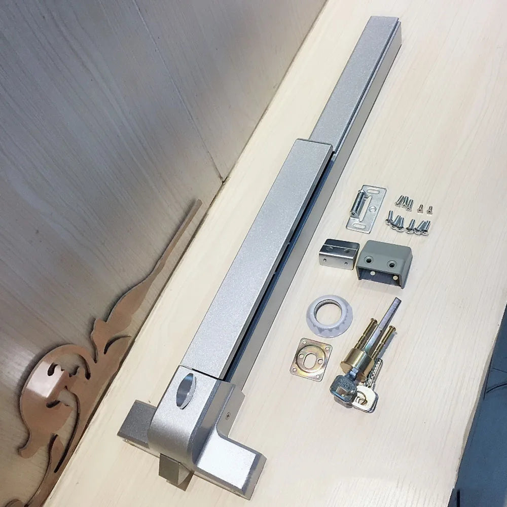 Matte Black Fire Door Touch Panic bar Exit Device, Fire Door Push bar Panic Lock, Emergency Exit Panic bar