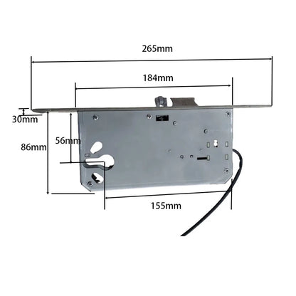 Electric Lock Cylinder Power Input 12V AC Application for the Smart Lock Used in Special Area Such As Jail and Public Area