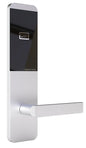 Hotel Handle Lock Unlock Way RFID Card Key As a Part of System with Energy Saving Switch Encoder Data Collector and Computer