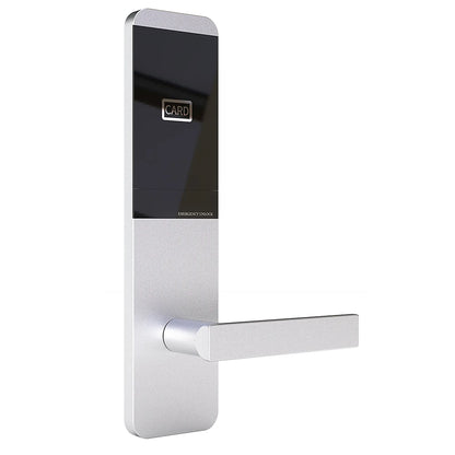 Hotel Handle Lock Unlock Way RFID Card Key As a Part of System with Energy Saving Switch Encoder Data Collector and Computer