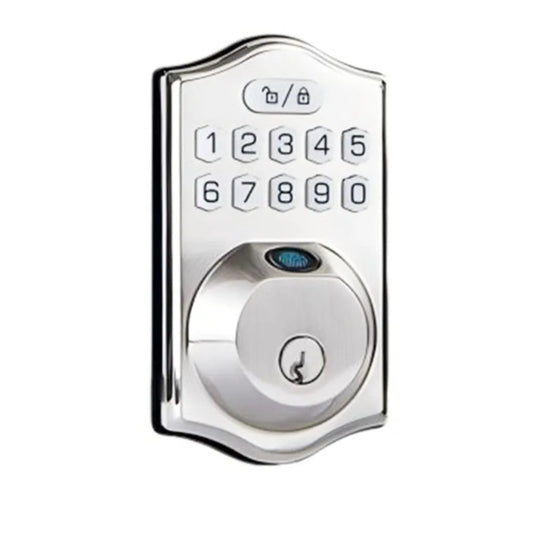 Fingerprint Smart Lock for Main Door Front Door with Keypad Entry Electronic Deadbolt Wireless Tuya Wifi App Unlock Way