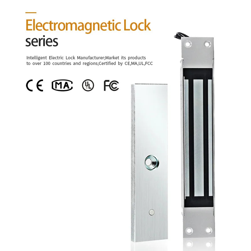 Embedded 280 KGS Holding Force Electromagnetic Lock for Access Control System From TDM China Factory Manufacturer