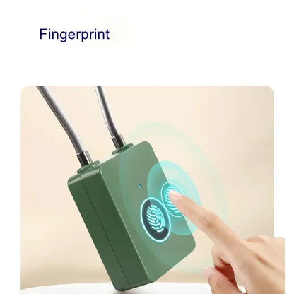 Smart Fingerprint Padlock Suitcase Luggage New Metal Code Lock Mini Fingerprint Keyed Anti-Theft Lock From Tdmlock Manufacturer