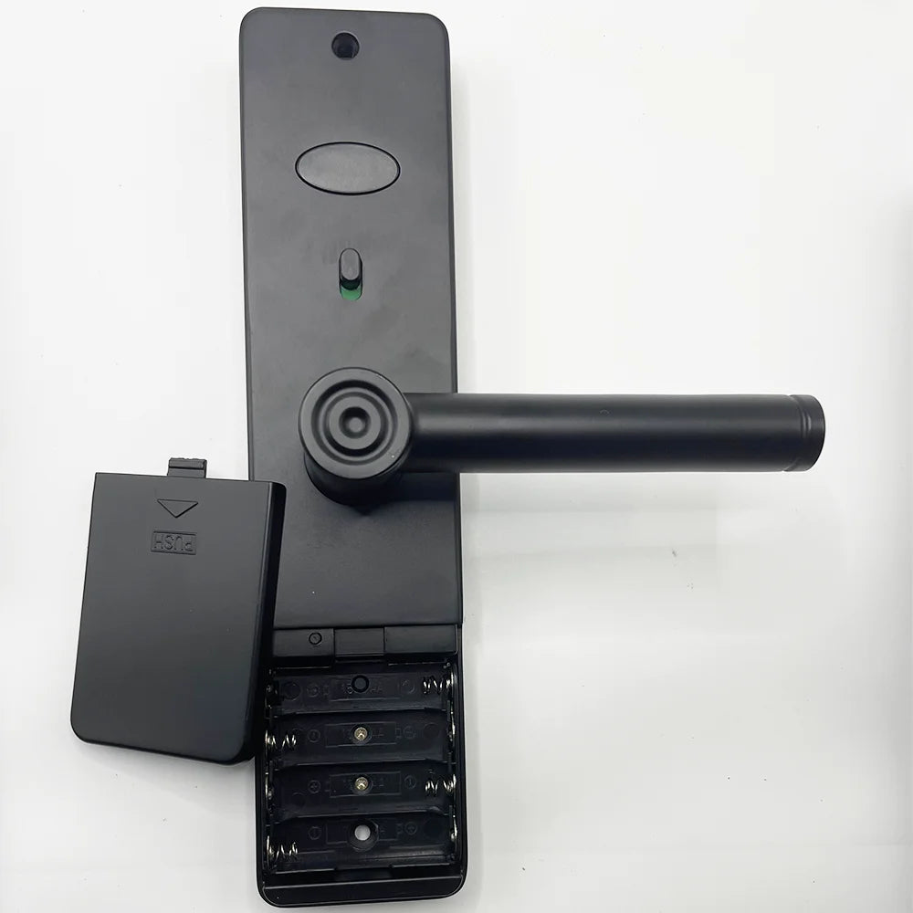 Tuya App Handle Smart Lock With Remote Control Fingerprint Mechanical Key and Passcode Unlocking Way for Apartment Office School